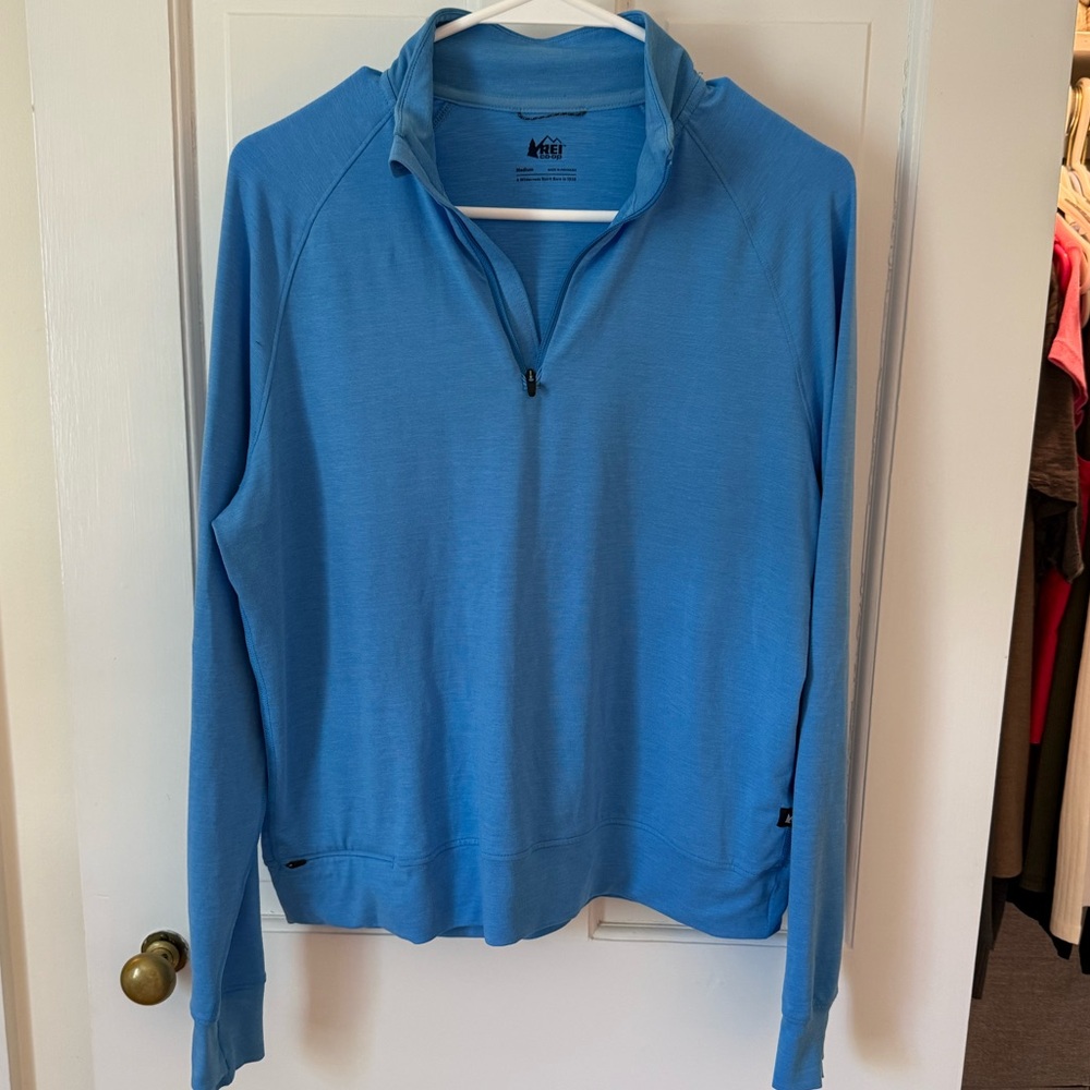 REI Blue Quarter-Zip
